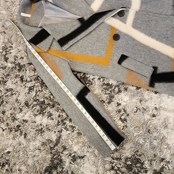 NEW COLLECTION WOMEN'S COAT FALL/WINTER ,NEVER  WORN  L/XL MADE IN ITALY - Picture 7 of 14